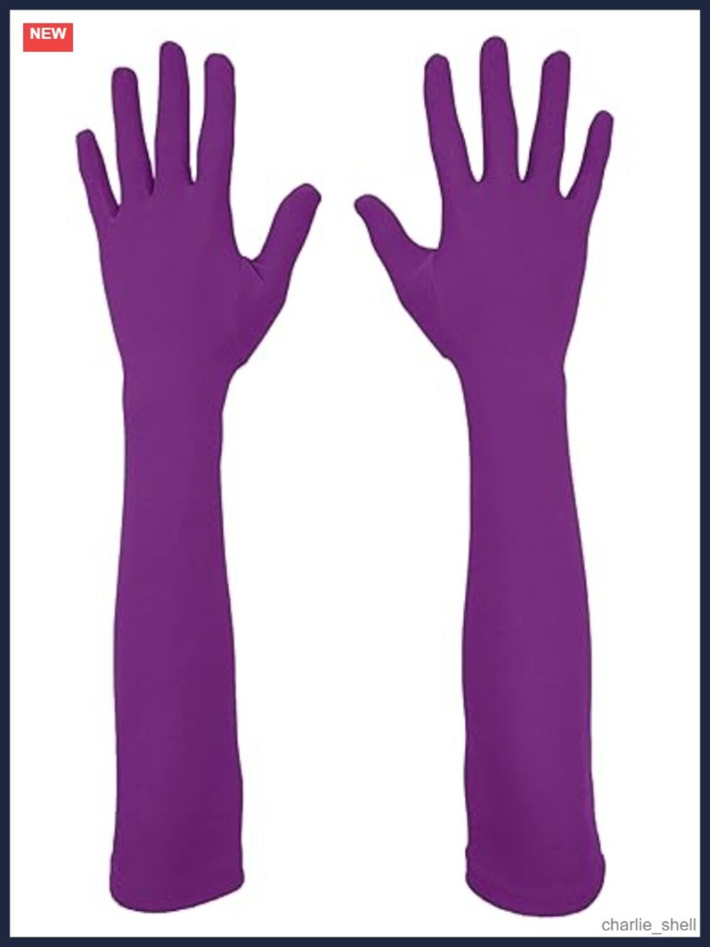 Spandex Long Gloves Stretchy Halloween Cosplay Opera Unisex